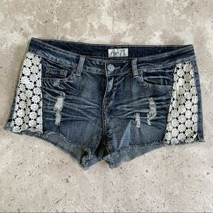 RUE 21 Jean Short Shorts